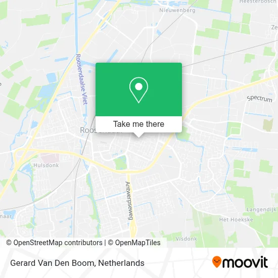 Gerard Van Den Boom map