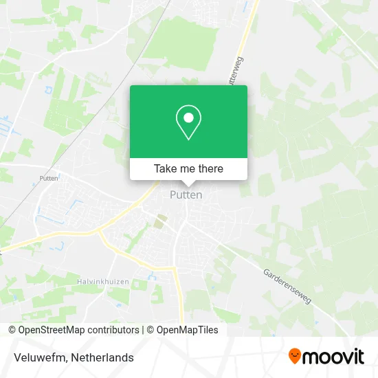 Veluwefm map