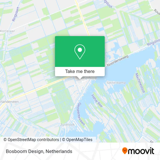 Bosboom Design map