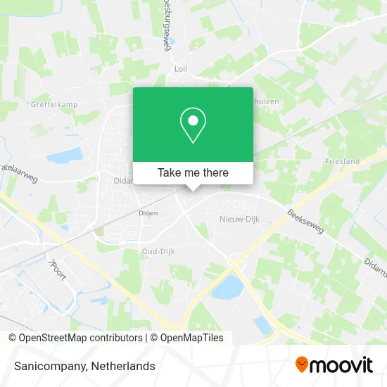 Sanicompany map