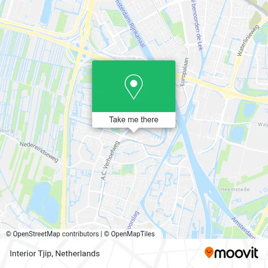 Interior Tjip map
