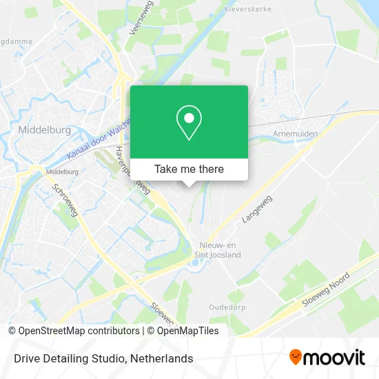 Drive Detailing Studio map
