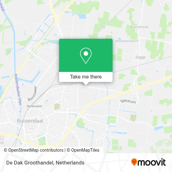 De Dak Groothandel map