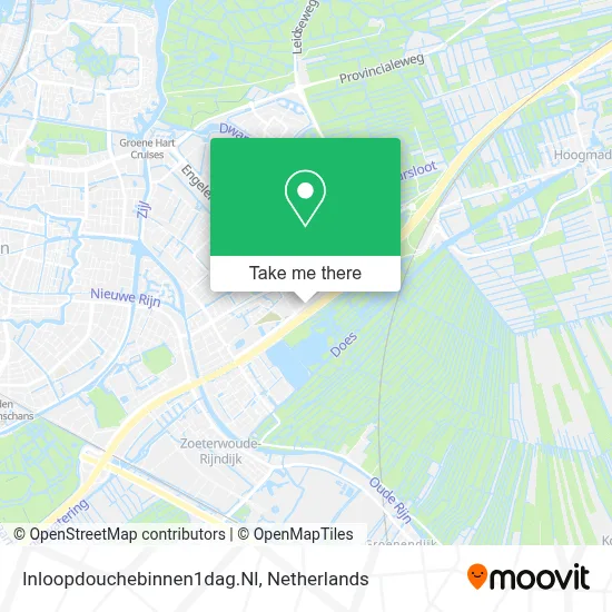 Inloopdouchebinnen1dag.Nl map
