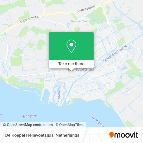De Koepel Hellevoetsluis map