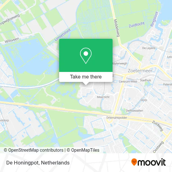 De Honingpot map