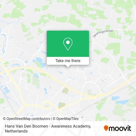 Hans Van Den Boomen - Awareness Academy map