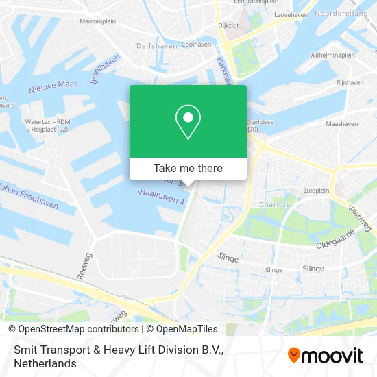 Smit Transport & Heavy Lift Division B.V. map