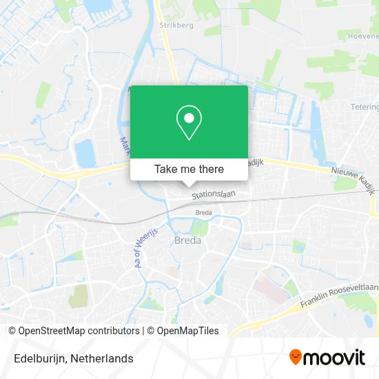 Edelburijn map
