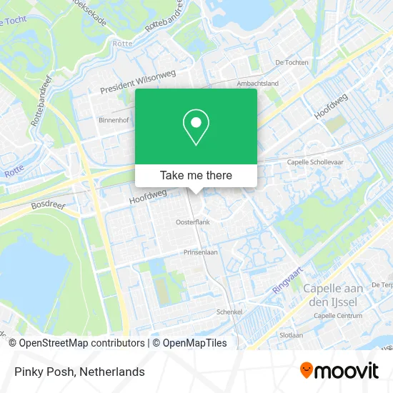 Pinky Posh map
