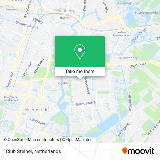 Club Steiner map