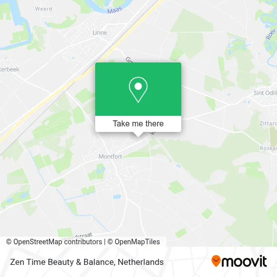 Zen Time Beauty & Balance map