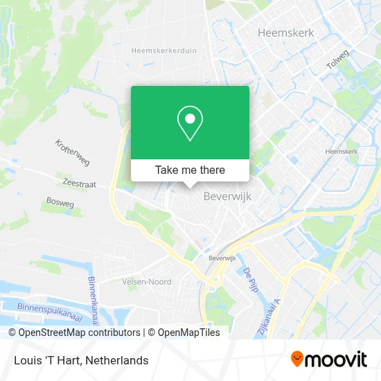 Louis 'T Hart map