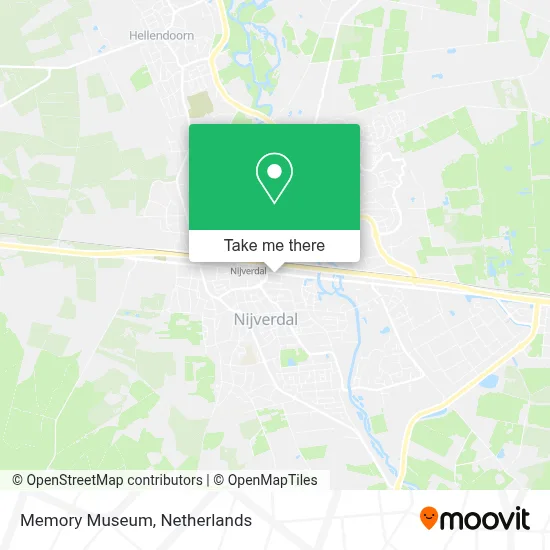 Memory Museum map