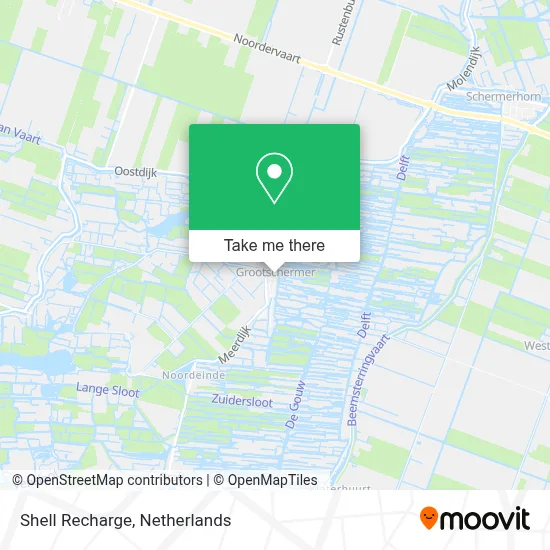 Shell Recharge map
