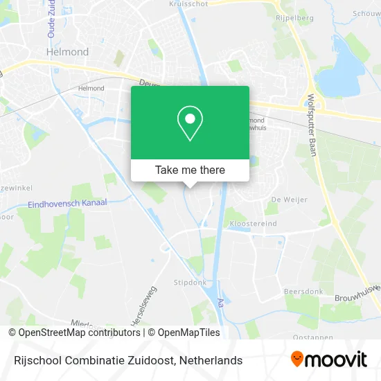 Rijschool Combinatie Zuidoost map