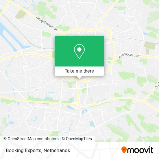 Booking Experts Karte