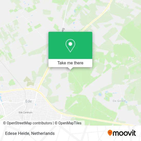 Edese Heide map