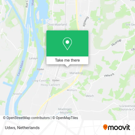 Udws map