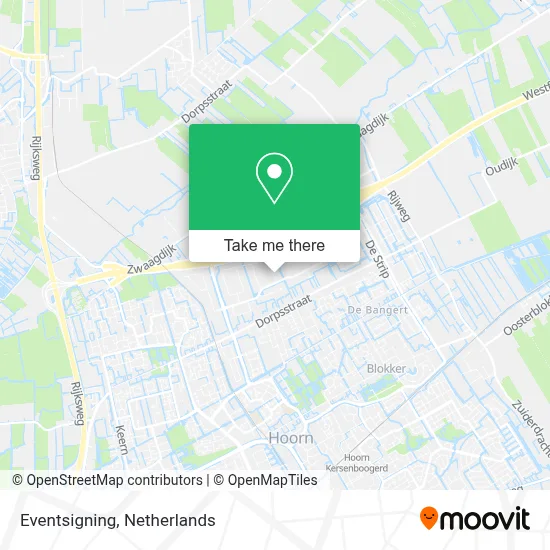Eventsigning map