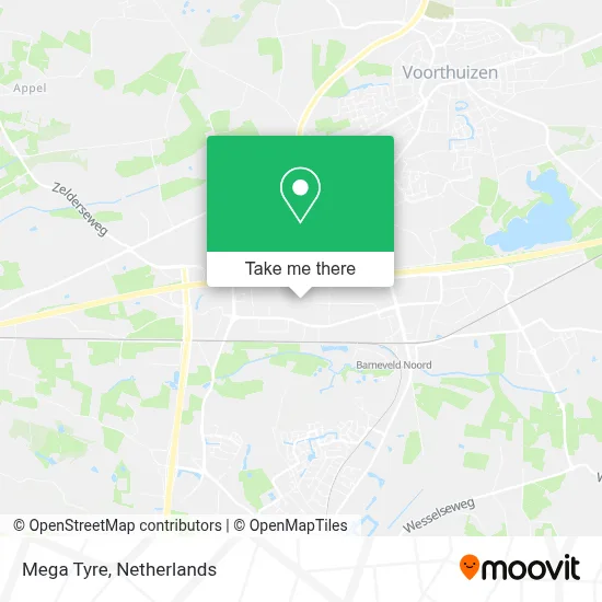 Mega Tyre map