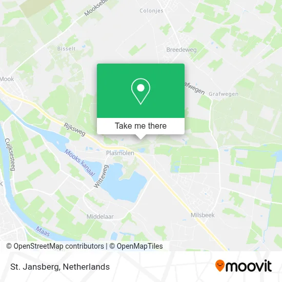 St. Jansberg map