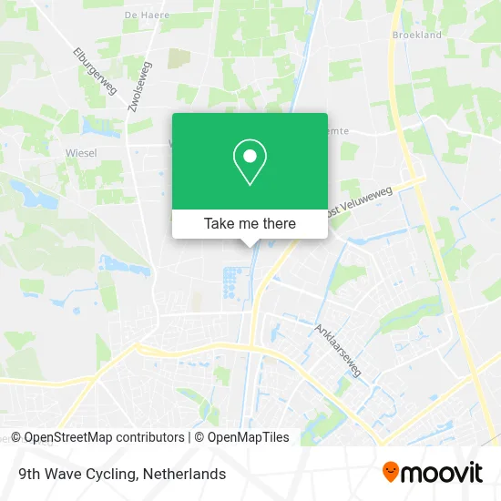 9th Wave Cycling map