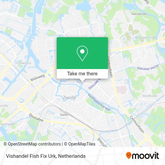 Vishandel Fish Fix Urk map
