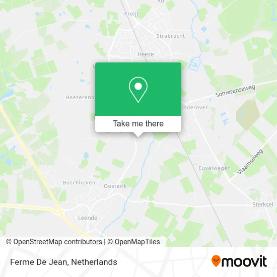 Ferme De Jean map