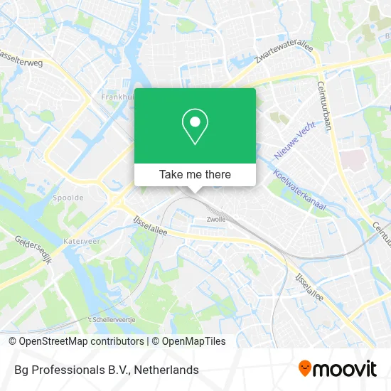 Bg Professionals B.V. map