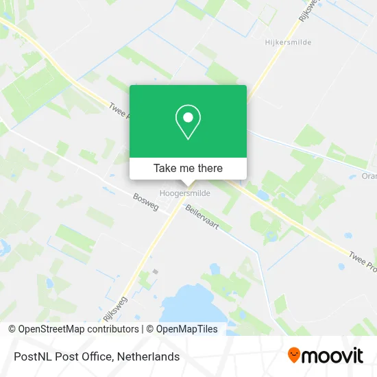 Postnl Postkantoor map