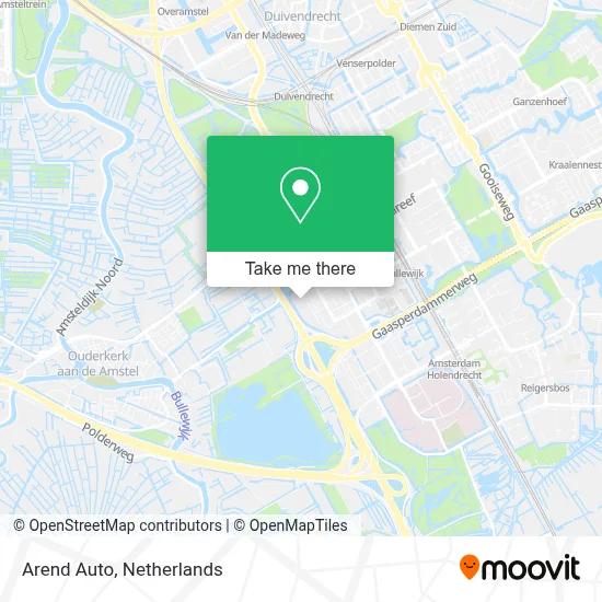 Arend Auto map