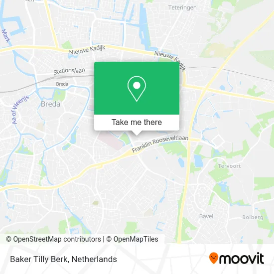 Baker Tilly Berk map