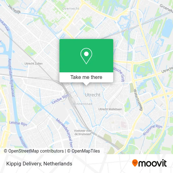 Kippig Delivery map