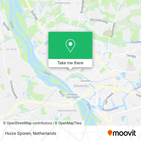 Huize Sporen map