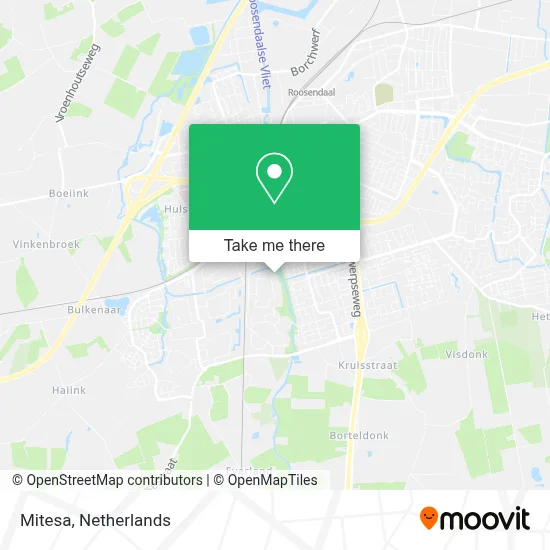 Mitesa map