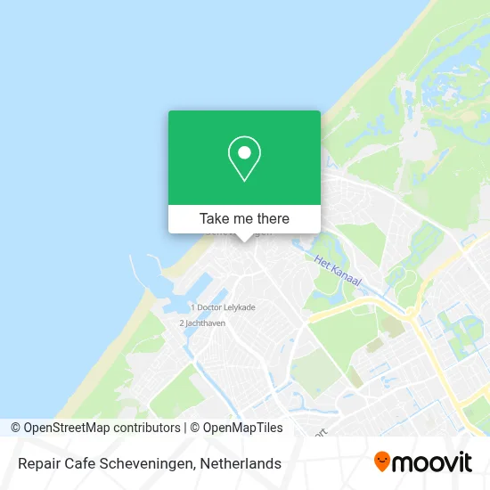Repair Cafe Scheveningen map