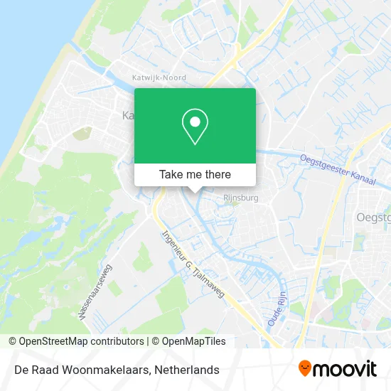 De Raad Woonmakelaars Karte