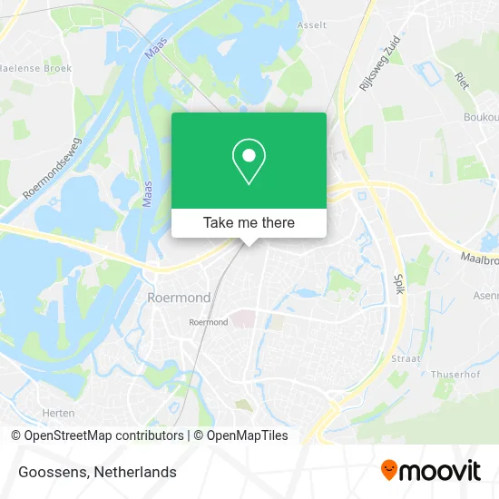 Goossens map