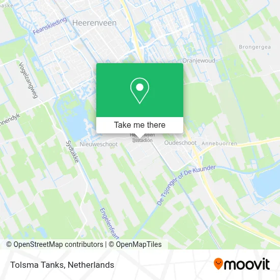 Tolsma Tanks map