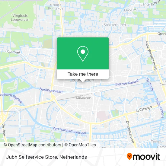 Jubh Selfservice Store map