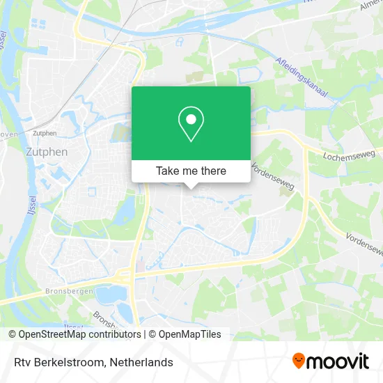 Rtv Berkelstroom map