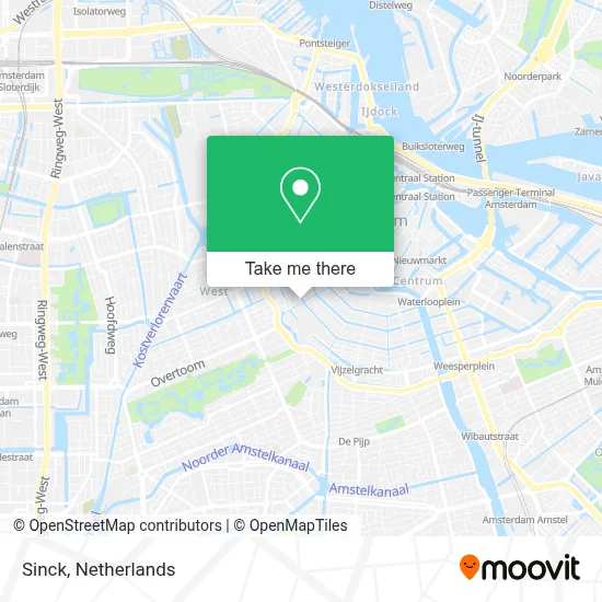 Sinck map