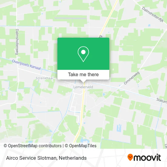 Airco Service Slotman map