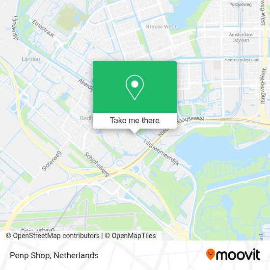 Penp Shop map
