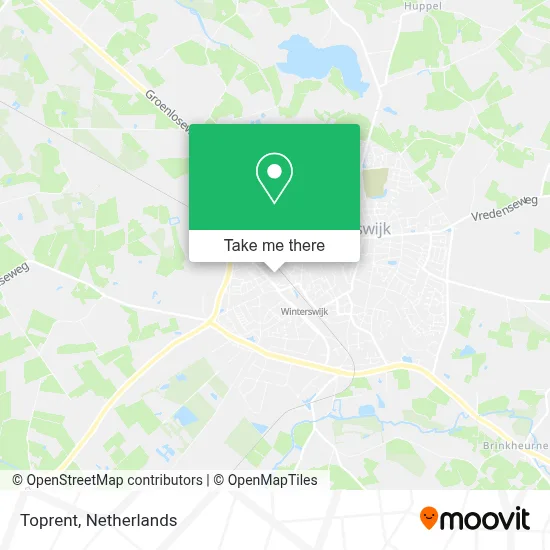 Toprent map