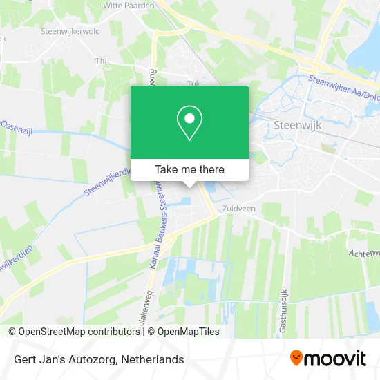 Gert Jan's Autozorg map