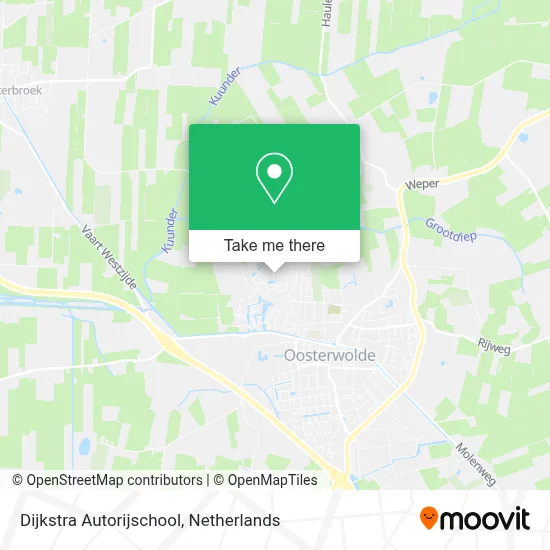 Dijkstra Autorijschool map