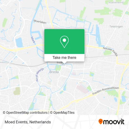Moed Events map