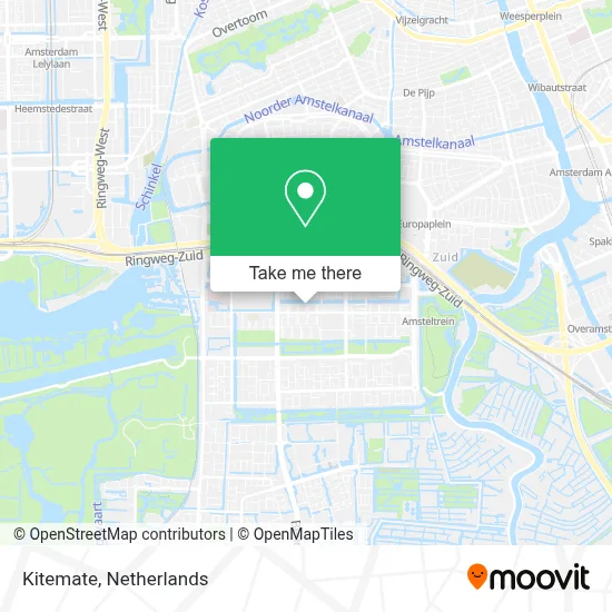 Kitemate map
